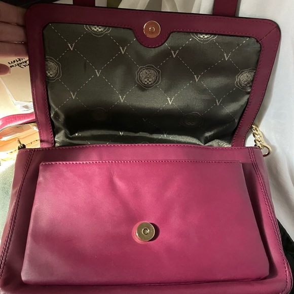 NWT Vince Camuto Calf Hair Messenger Bag - Picture 8 of 14